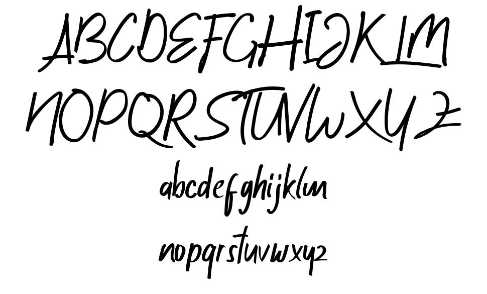Letterdiost font specimens