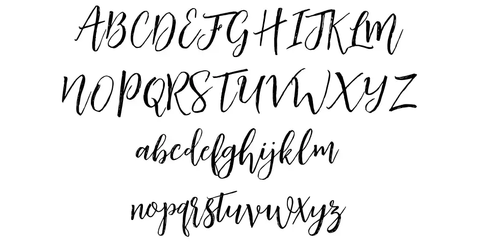 Lettersmith font by Anwar FontRiver