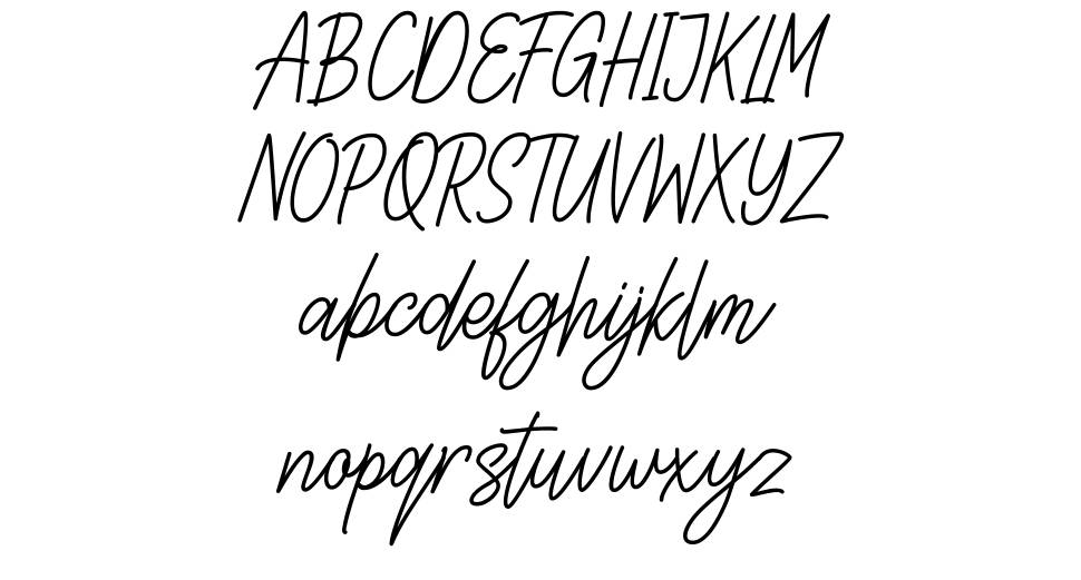 Lettia font Örnekler