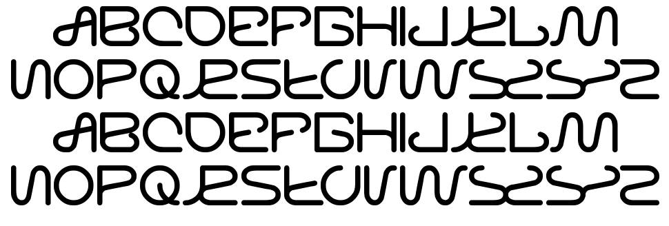Letting The Cable Sleep font specimens