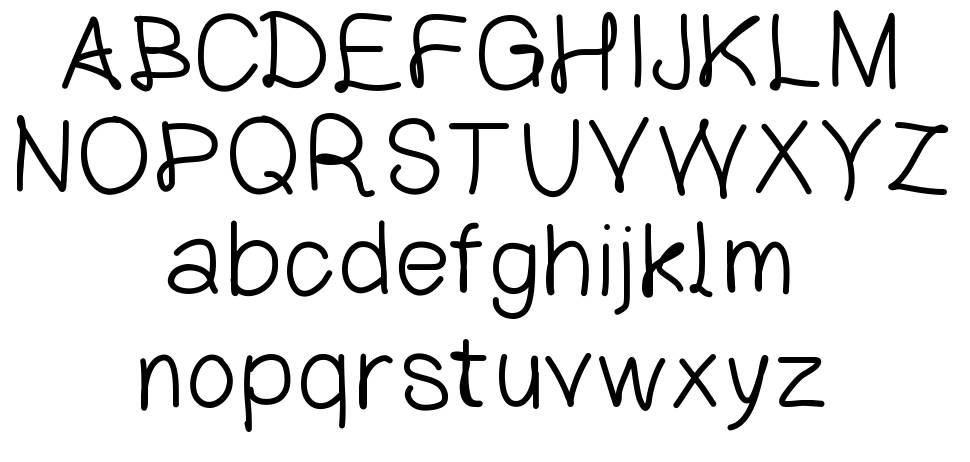 Lettre Classique 字形 标本