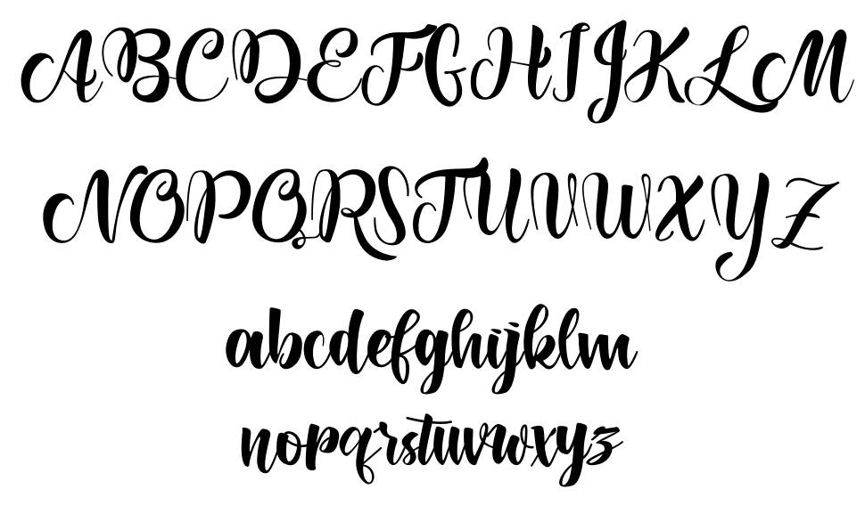 Lettyh font Örnekler