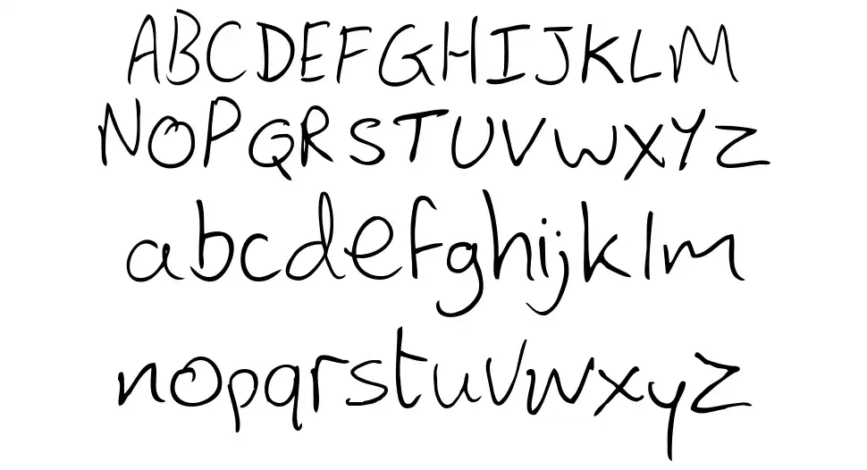 Lewis Handfont specimens
