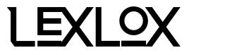 Lexlox шрифт