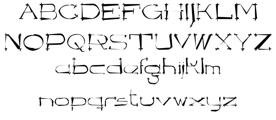 LGF Belter font Örnekler