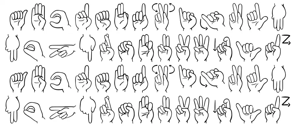 Libras 2019font specimens