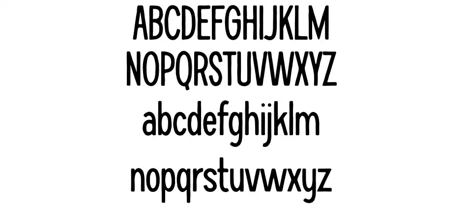 Lieder Specimen Liederfont specimens