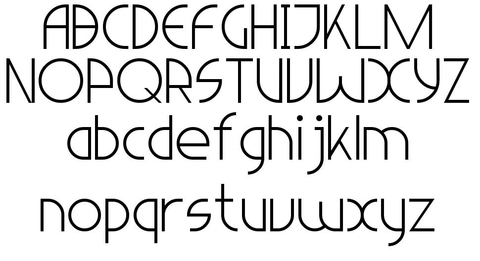 Light Sans Serif 7 フォント 標本