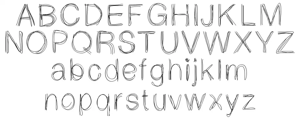 Light Scribefont specimens
