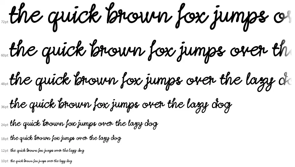 Lightheartfont waterfall