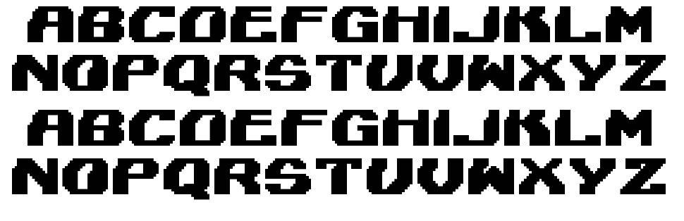 Lightman font specimens