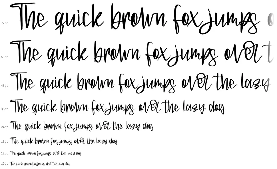 Lightshootfont waterfall