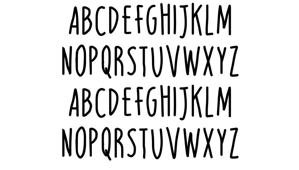 Lightweight Serif font specimens