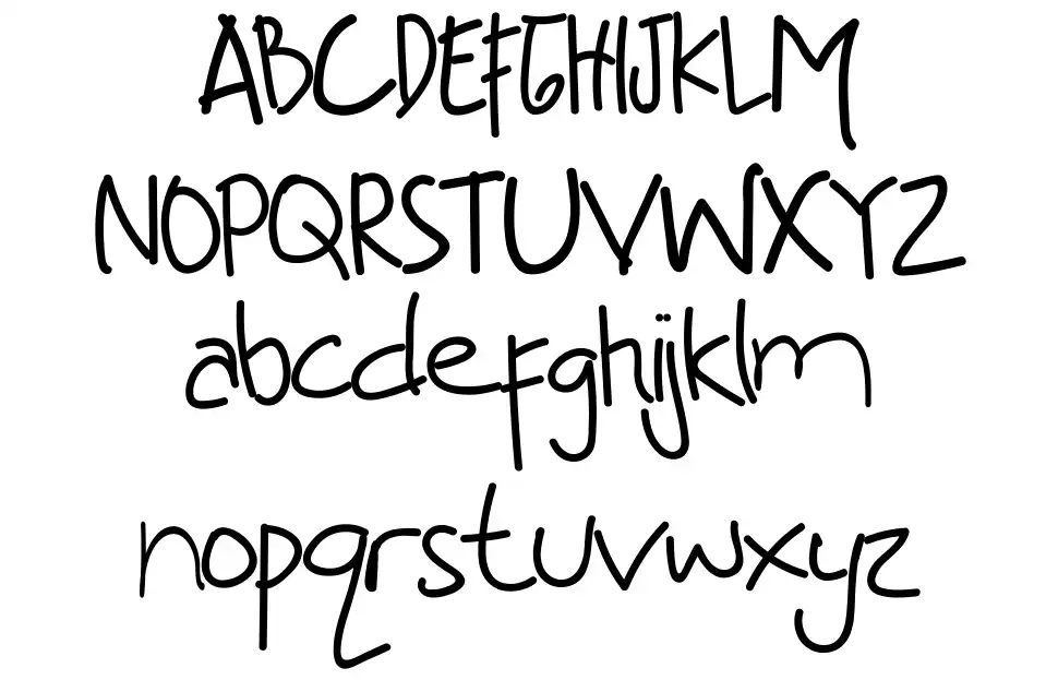 Like A Birdsfont specimens
