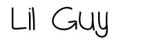 Lil Guy font