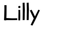 Lilly schriftart