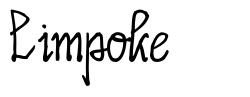 Limpoke шрифт