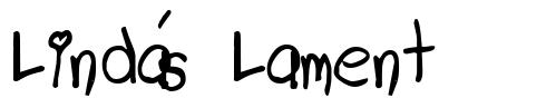 Linda's Lament 字形