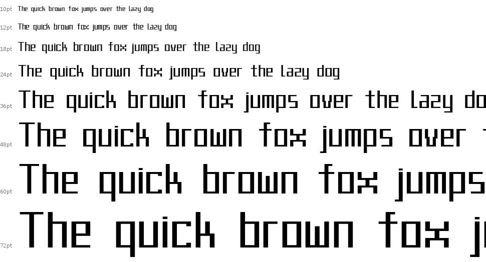 Linerama font Şelale