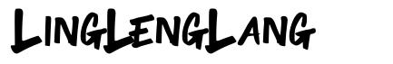 LingLengLang font