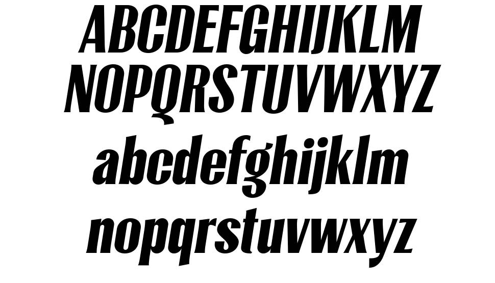Lioney font specimens