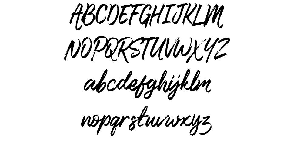 Lismonia font Örnekler