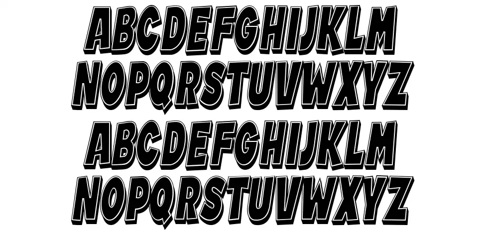 Listerfont specimens