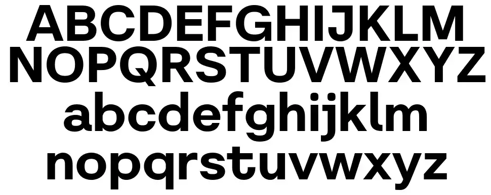 Literalfont specimens