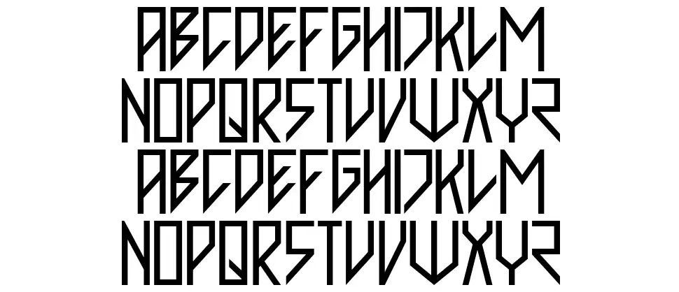 Literally font specimens