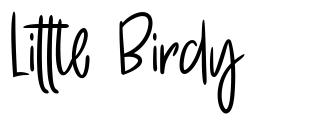 Little Birdy font