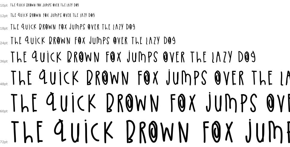 Little Blue Jay шрифт Водопад