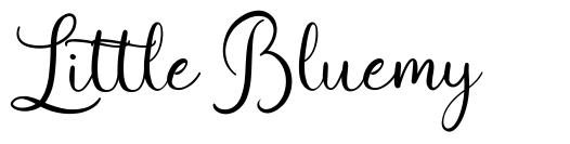 Little Bluemy font