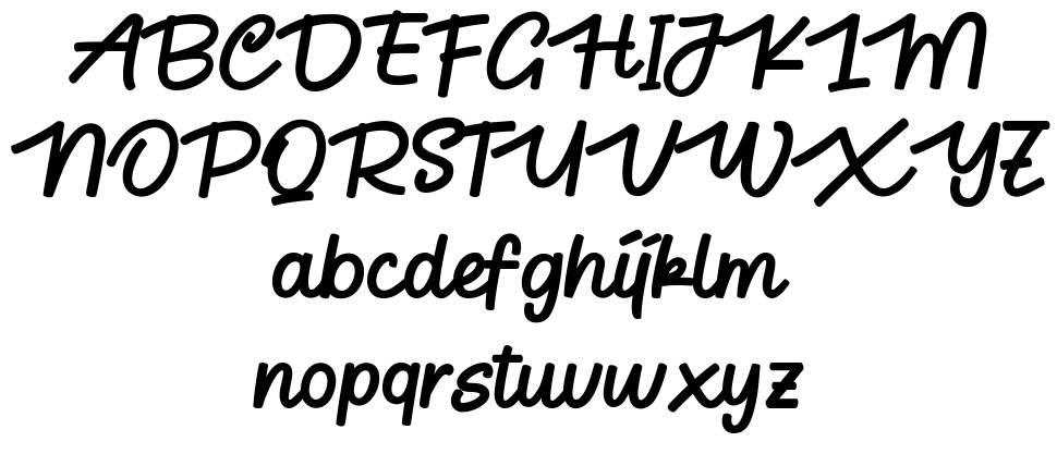 Little Canary font specimens