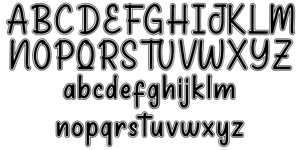 Little Cartoon font Örnekler