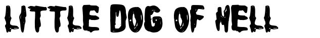 Little Dog of Hell font