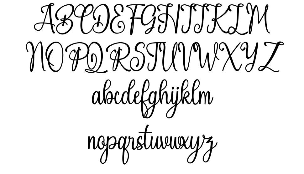Little Donjuan font specimens