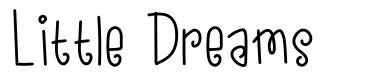 Little Dreams шрифт