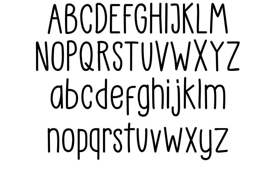 Little Pea font Örnekler