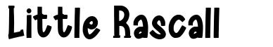 Little Rascall font