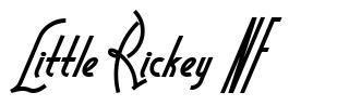 Little Rickey NF шрифт