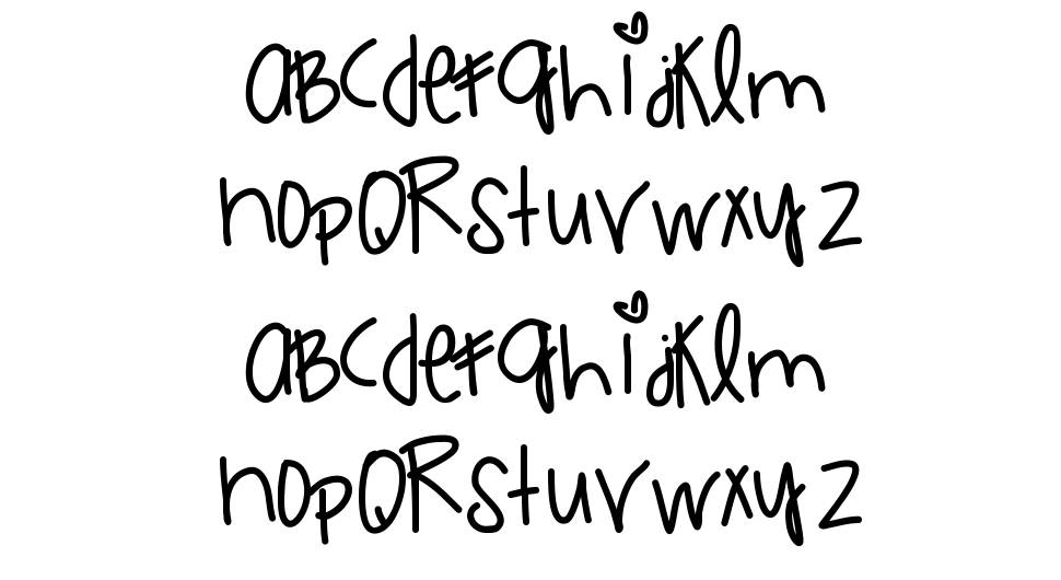 Little Roxy Gem font Örnekler