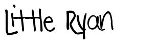 Little Ryan písmo