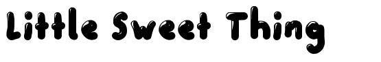 Little Sweet Thing font
