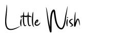 Little Wish font