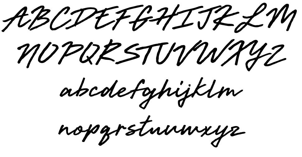 Live Wire font specimens