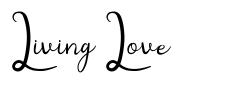 Living Love font