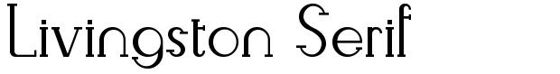 Livingston Serif