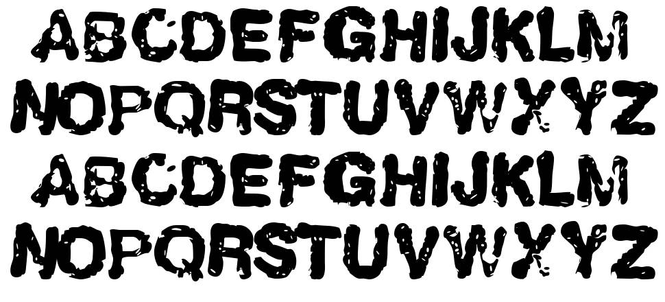LL Humboldt font Örnekler