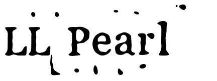 LL Pearl schriftart
