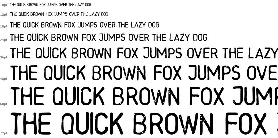 LL Rounded font Waterfall